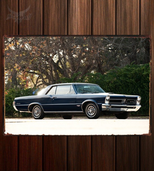 Металлическая табличка Pontiac GTO Coupe Hardtop 559 Металлическая табличка Pontiac GTO Coupe Hardtop 559